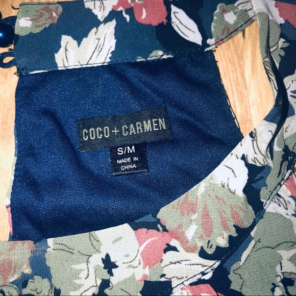 COCO + CARMEN Mayan Rose Halter Dress - Picture 7 of 7